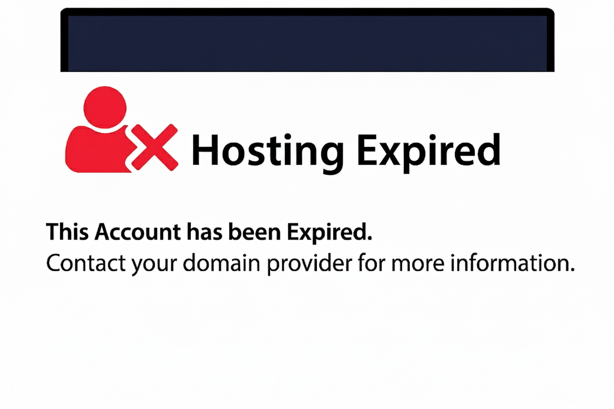 Hosting Expired - Kindly contact your hosting provider to activate the website. 
    